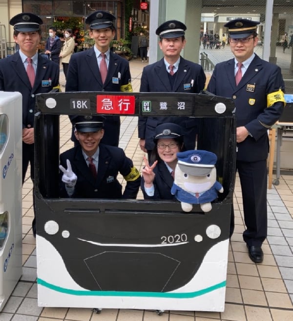 運転士気分で写真を撮ろう！