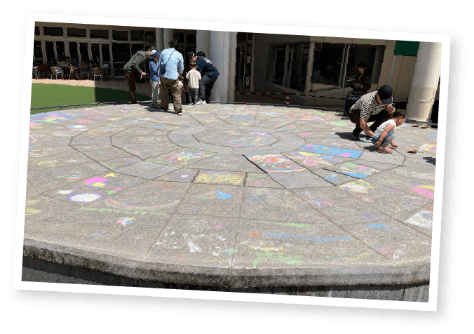 チョークアート