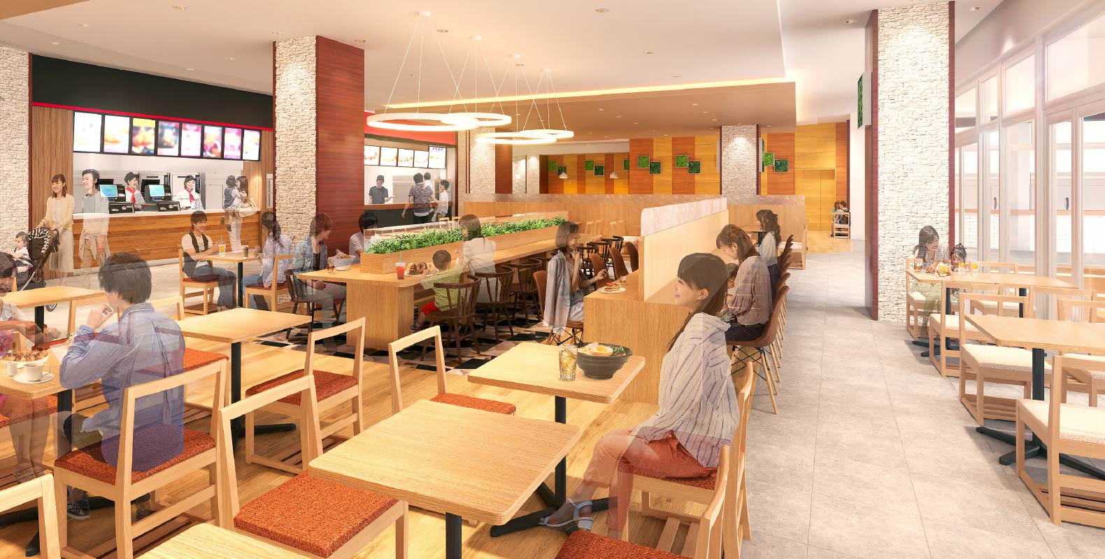 TERRACE KITCHENのリニューアル後のイメージ