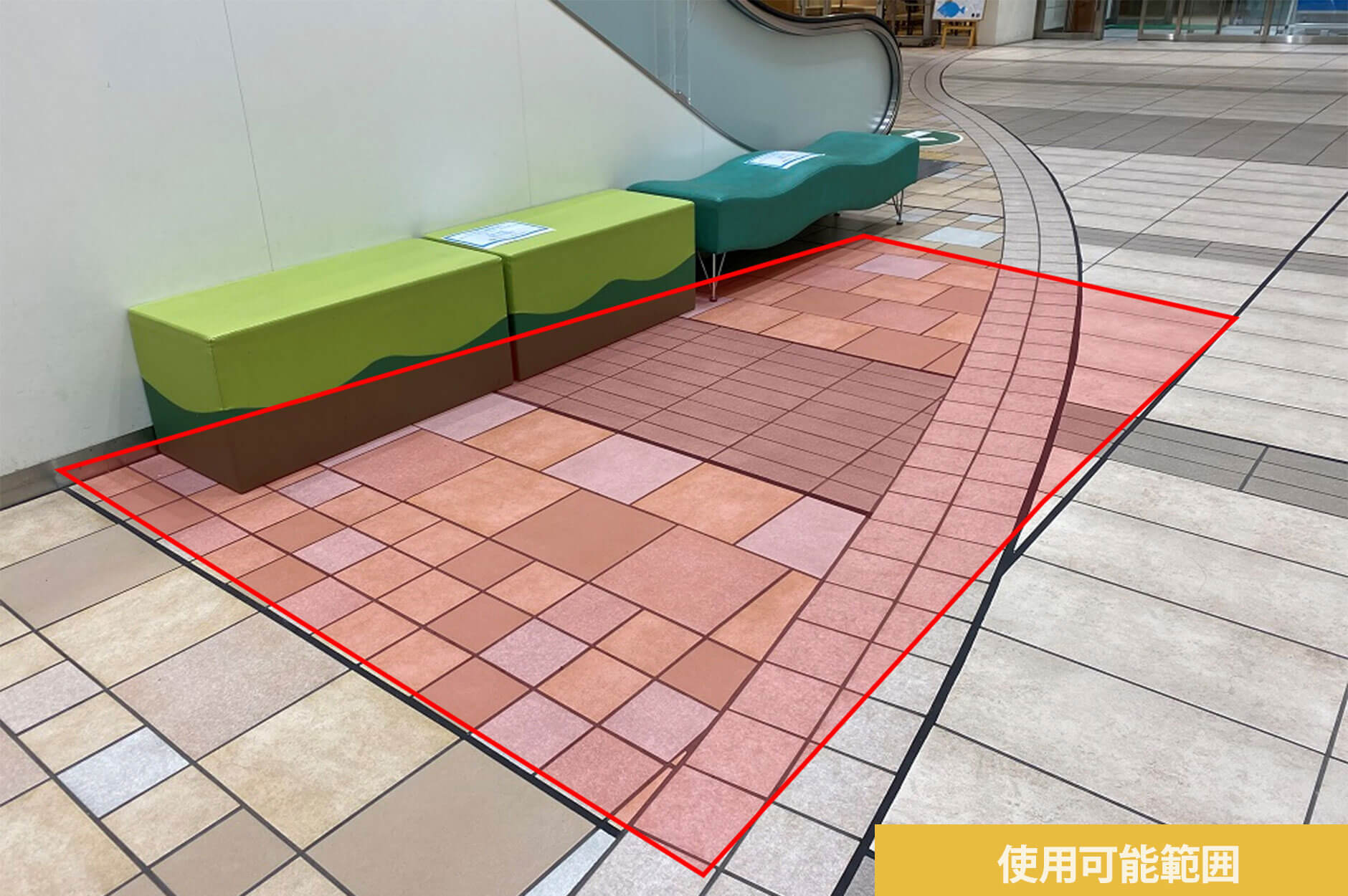 モールB入口