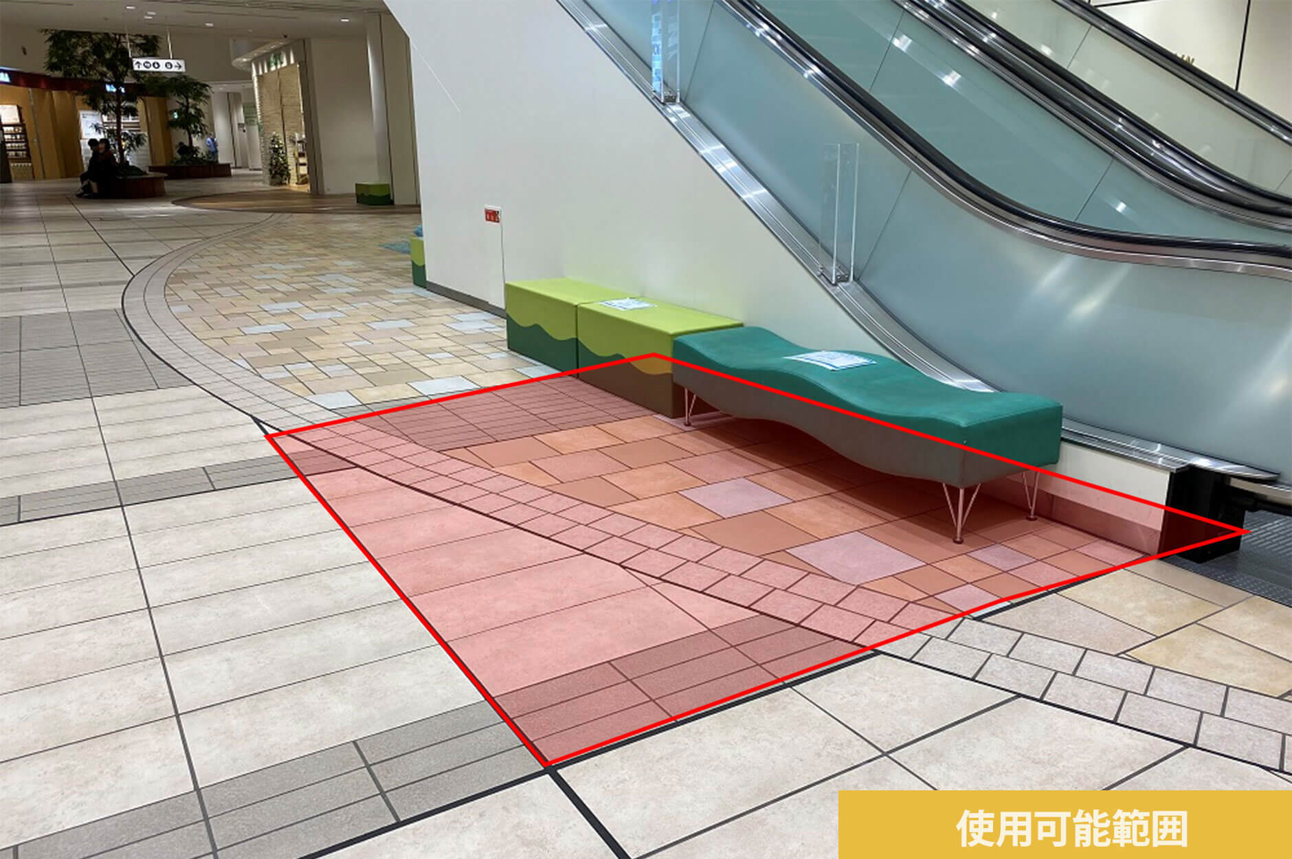 モールB入口