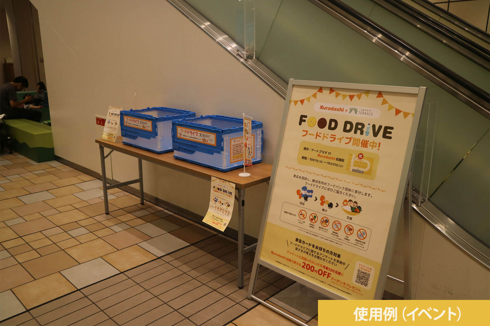 モールB入口