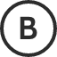 B