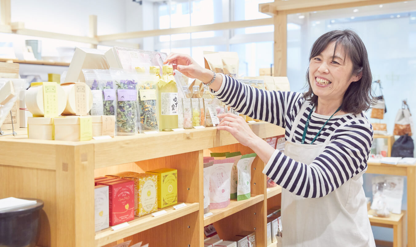 画像：畠山さんにとって、中川政七商店たまプラーザ テラス店はどのような場所ですか