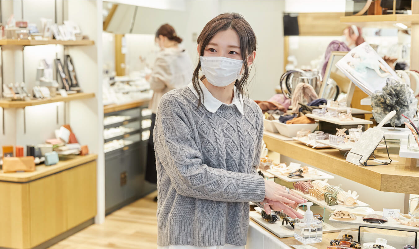 画像：コロナ禍において、安心してご来店いただけるように気をつけていることは何ですか。