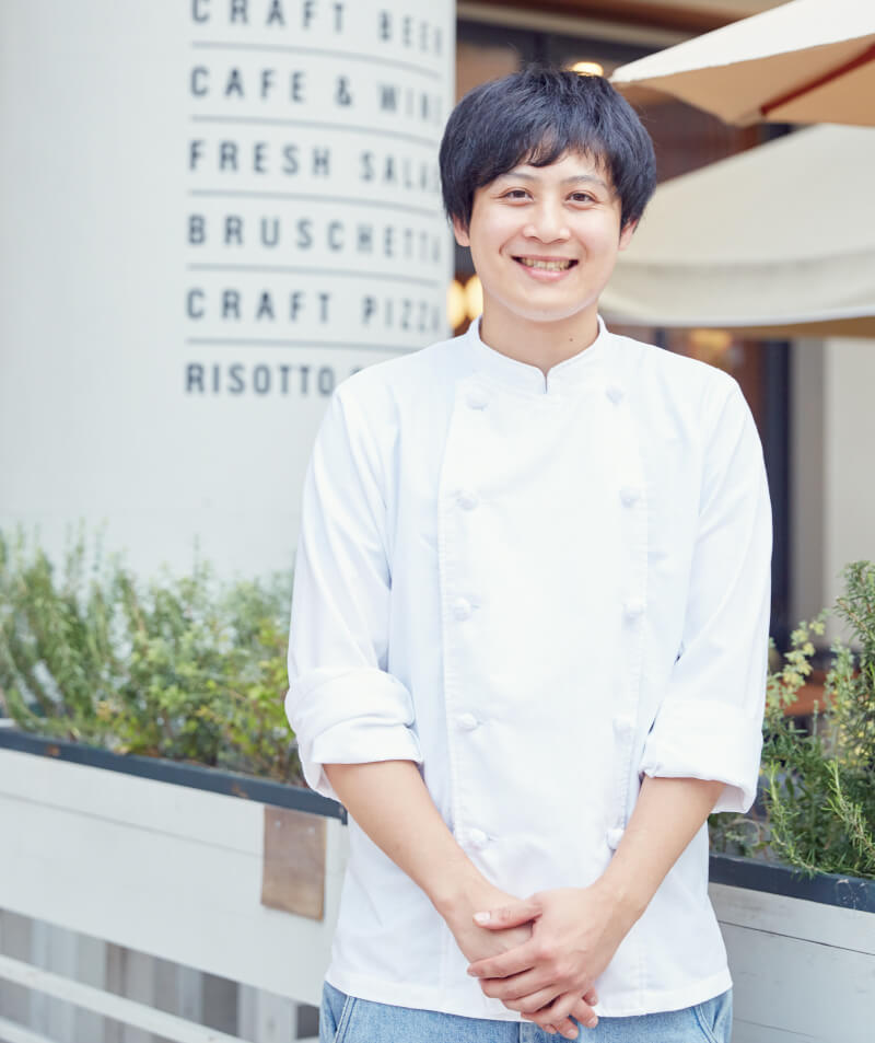 「レベッカ イータリー by goo ITALIANO」キッチンスタッフの宮脇さん