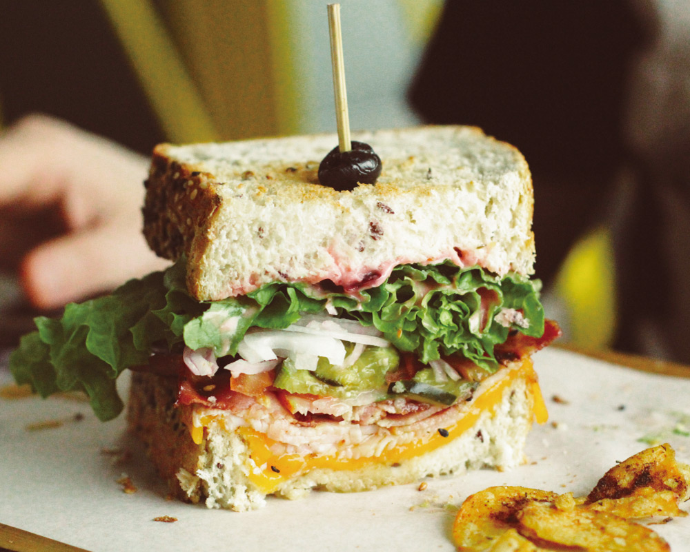 画像：ごちそうサンドイッチ