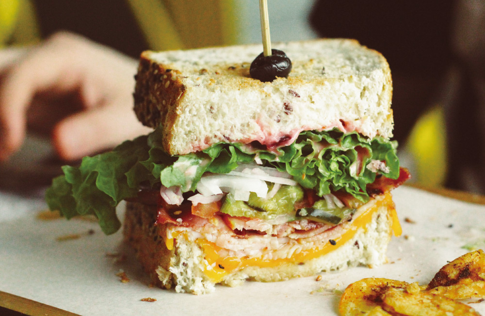 画像：ごちそうサンドイッチ