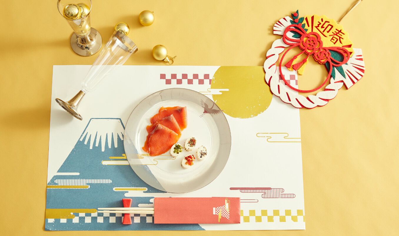 画像：お正月コーディネート