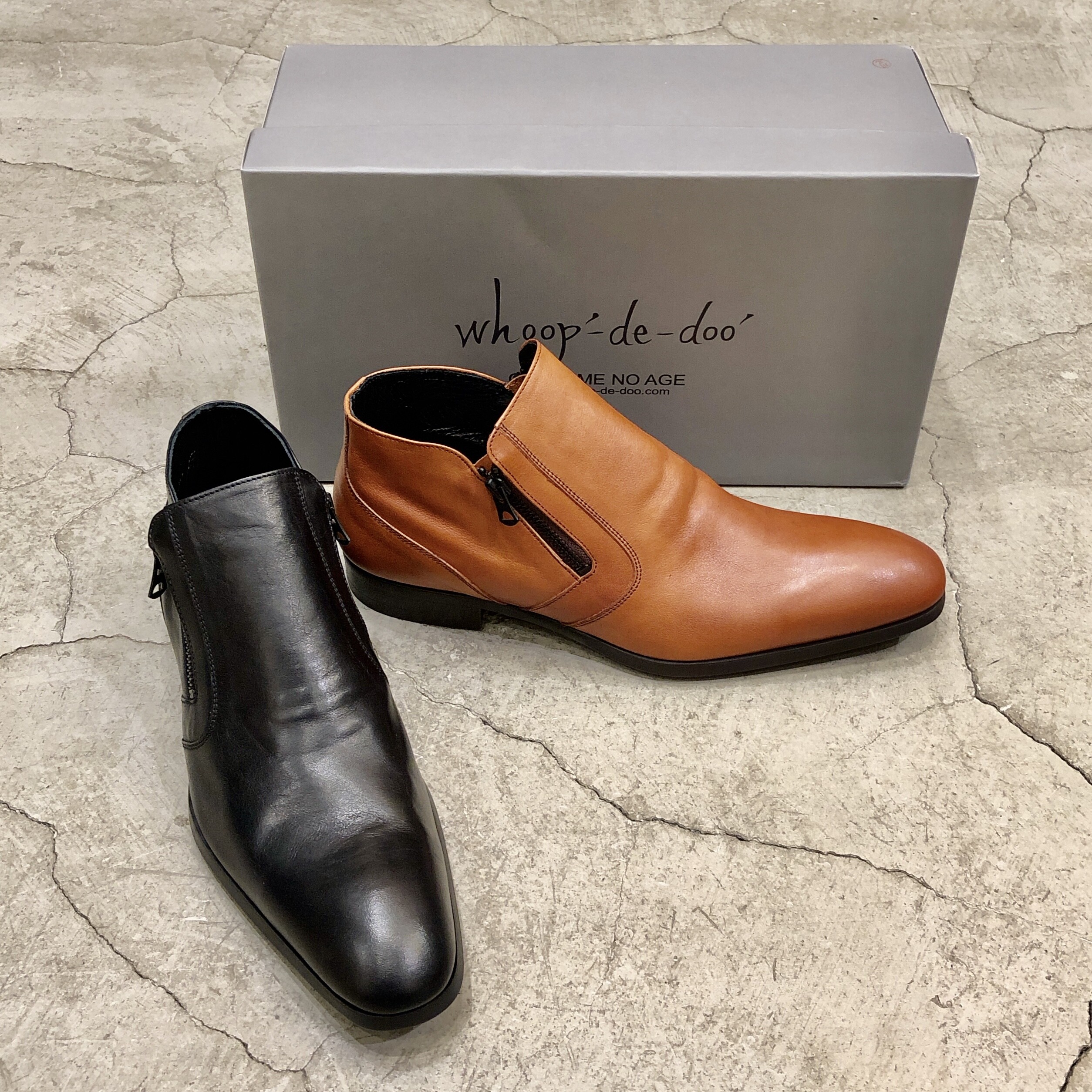 栃木レザー Whoop De Doo のブーツ ウォッシュ ショップニュース たまプラーザ テラス