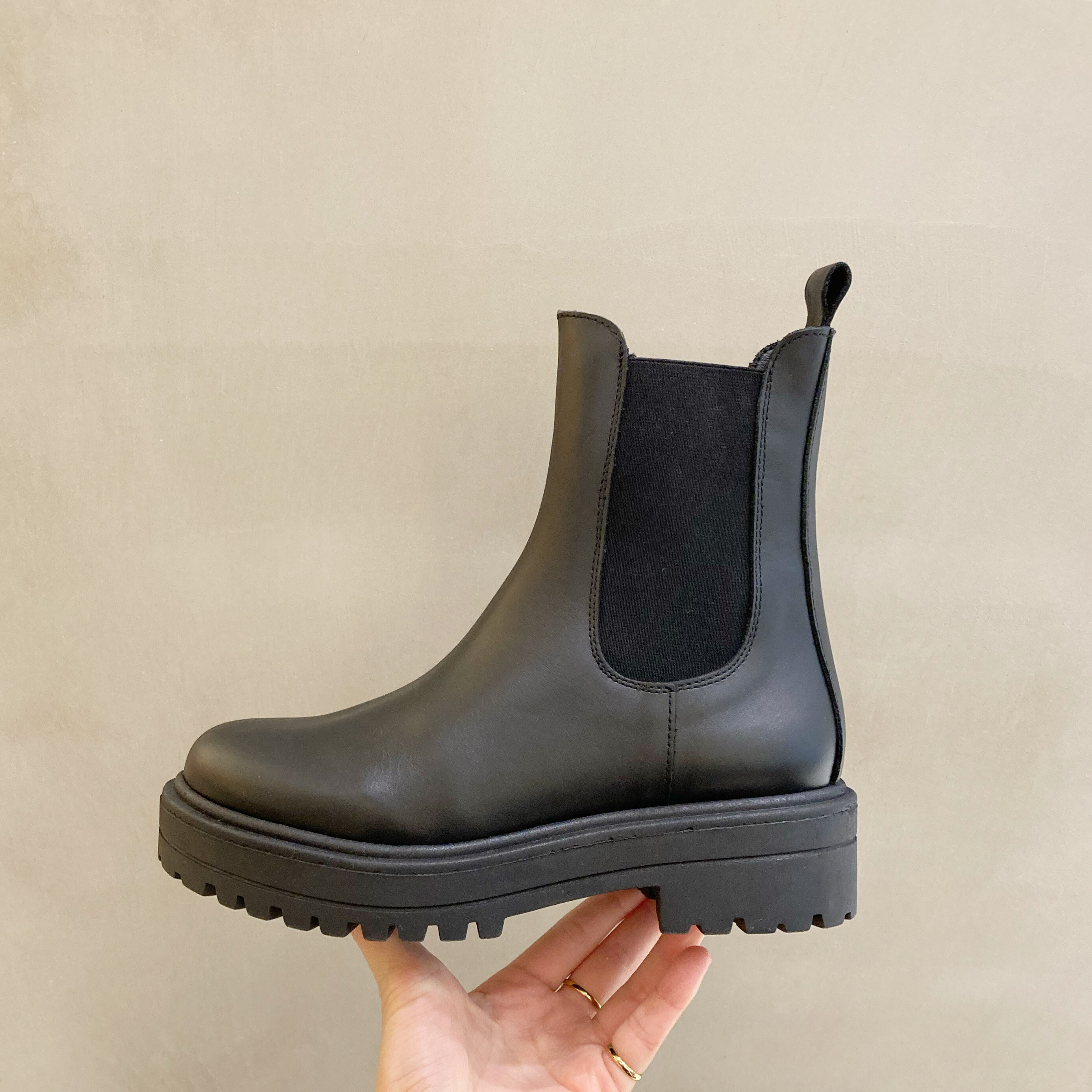 Made in Spain≪≪厚底サイドゴアブーツ | ウォッシュ | ショップ