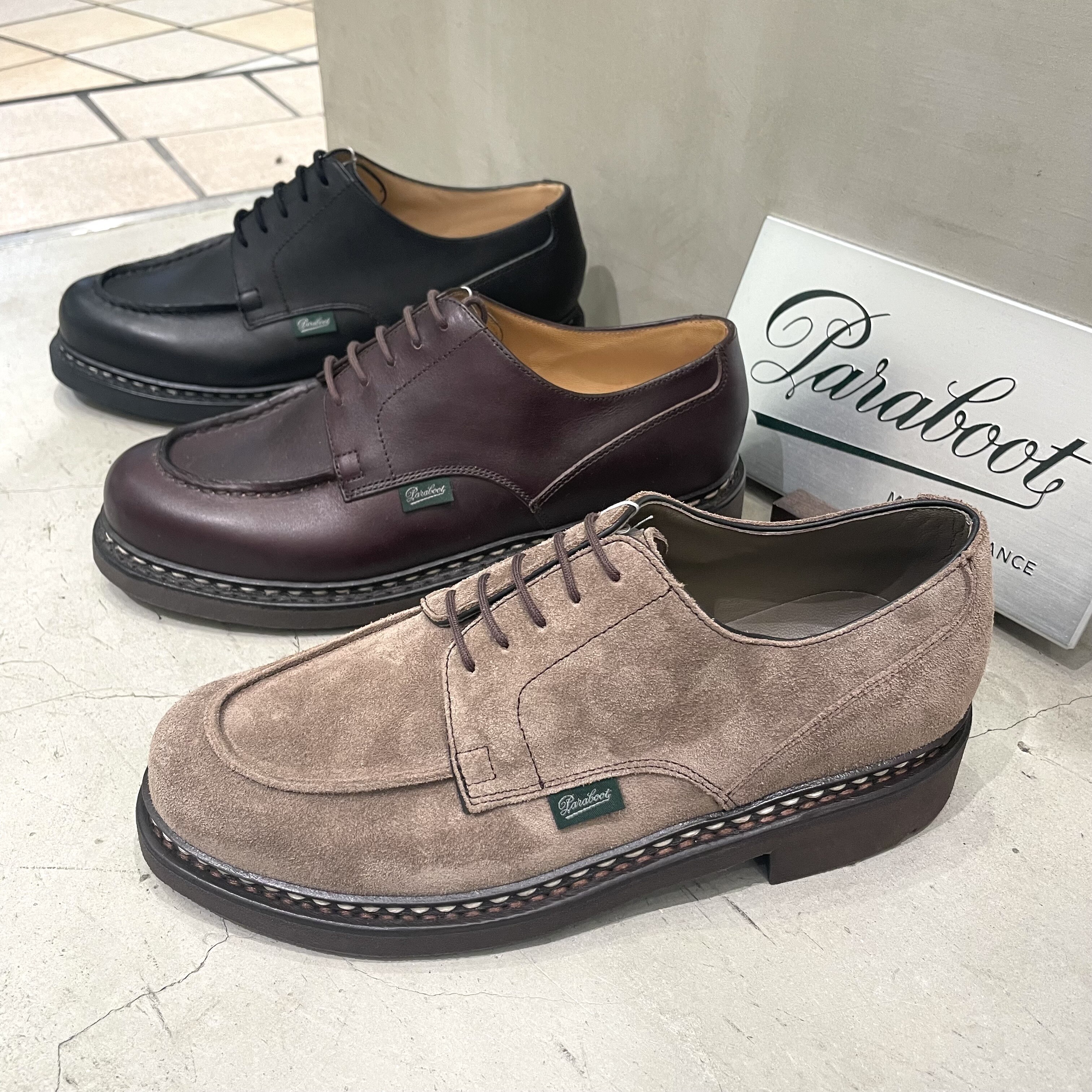 究極の万能靴 【Paraboot パラブーツ】CHAMBORD (シャンボード