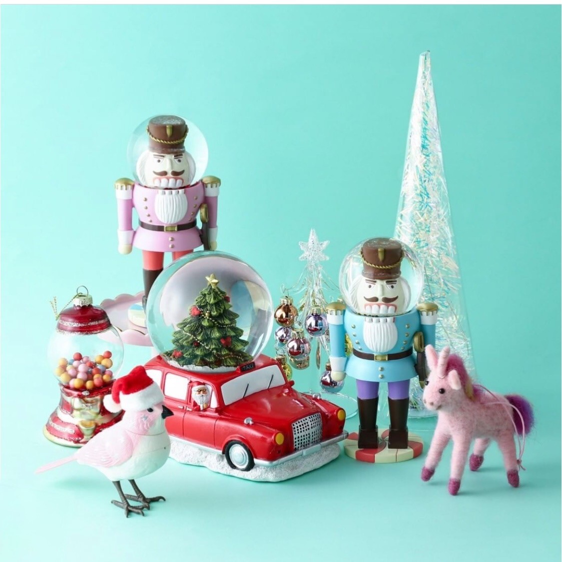 フランフラン ガラス オーナメント クリスマス くるみ割り人形 フランフラン ガラス オーナメント クリスマス くるみ割り人形