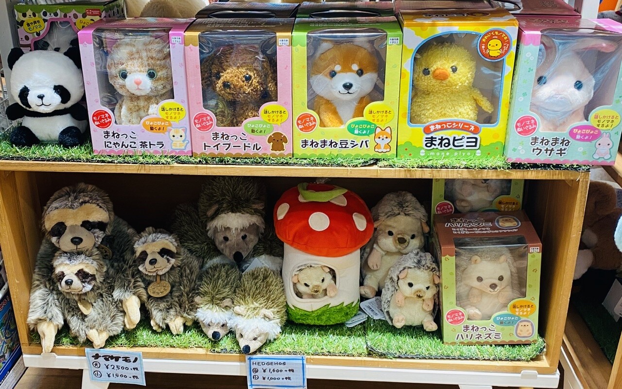 まねっこ ぬいぐるみ カラっとタオル再入荷しました キートス ショップニュース たまプラーザ テラス