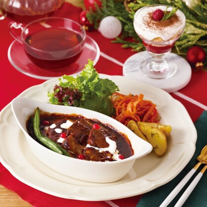 ホリデーシーズンを彩る限定メニュー