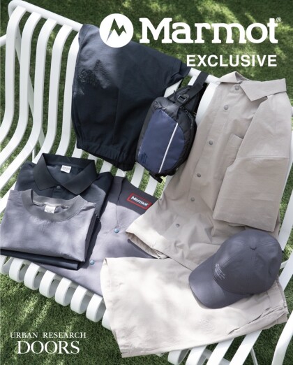 【Exclusive For Men】Marmot × URBAN RESEARCH DOORS 2026 SS 