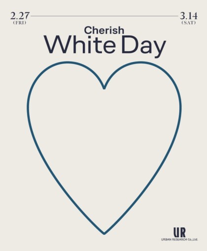 【Cherish Whiteday】ホワイトデーフェア開催中