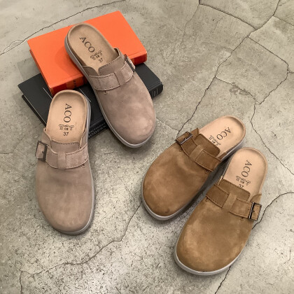 ポルトガル【ACO SHOES】素足でも快適なクロッグシューズ