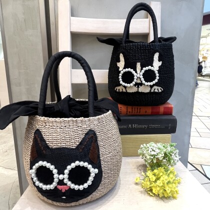 持つだけでオシャレなかごバッグ♪