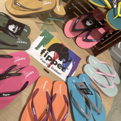 Feel the Rubber ! 【FIPPER】のビーサン！