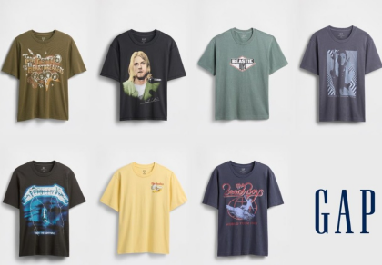 🎸【Gap × 伝説のアーティスト】「Vintage Music Tees」コレクション登場！ 7月1日(火) 発売開始