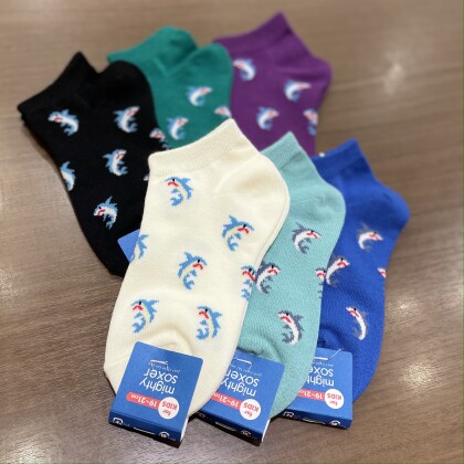 【キッズ】🦈🦈🦈【3足1100円】