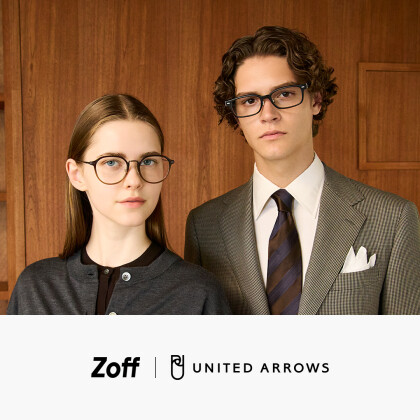 「Zoff」×「UNITED ARROWS」2025秋冬コレクション販売開始