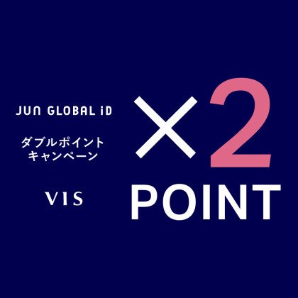 【本日初日】JUN GLOBAL ID Wポイントキャンペーン