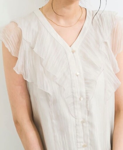 6月入荷予定！夏の主役級シアーフリルブラウス♡