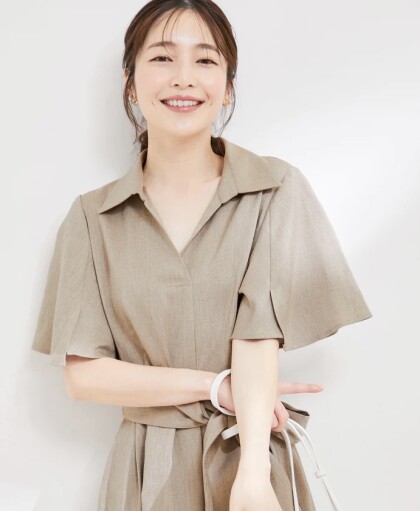 ON・OFF使える、夏のきちんとワンピース♡