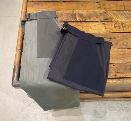 【新商品】ミニストライプTC　ワークスカート