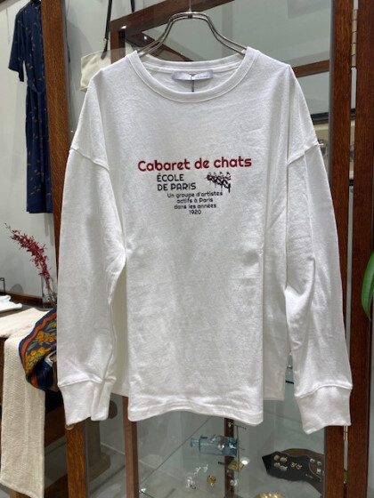 【新商品】キャッツキャバレープリント　クルーネックTEE