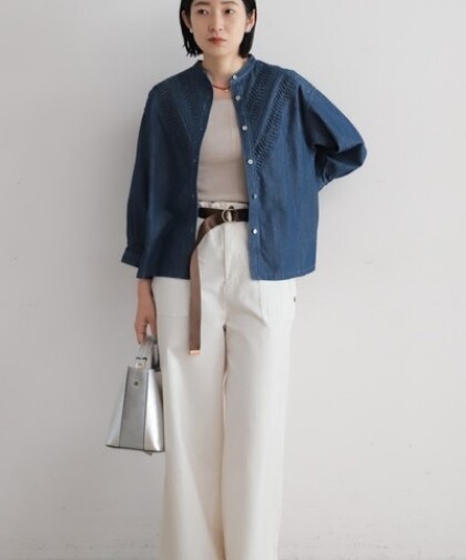 ［NEW］ねじりピンタックシャツのご紹介