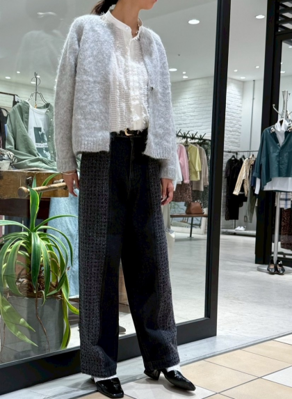 【NEW】JQドッキングデニム　コクーンワイドパンツ