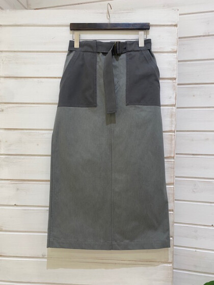 【新商品】ミニストライプTC　ワークスカート
