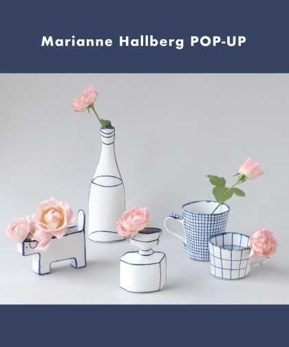Marianne Hallberg　POP UP 開催！