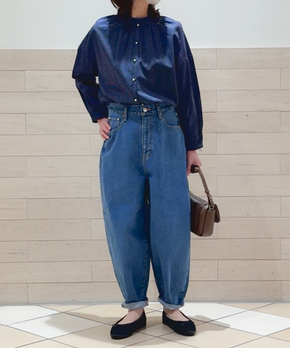 【Çaqü】 80‘ｓ barrel pants