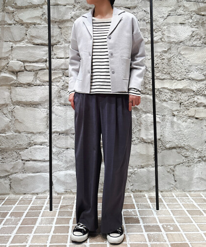 ミラノリブテーラードジャケット