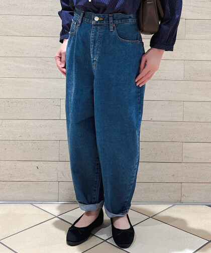【Çaqü】 80‘ｓ barrel pants