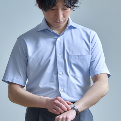 ビジネス半袖は快適に！