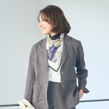 リネンセットアップ入荷