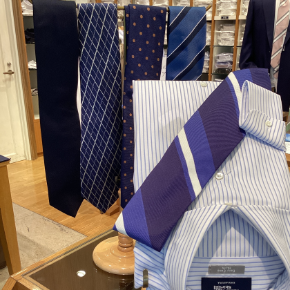 新年度は新しいネクタイでいかがですか？