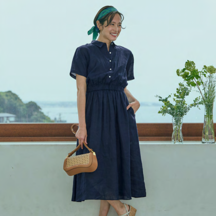 夏のお出かけは一枚ワンピースで！
