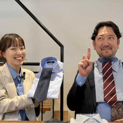 鎌倉シャツのこだわり詰まってます！