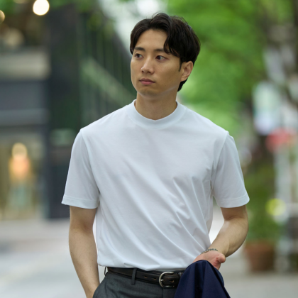 鎌倉シャツのビジネスTシャツ
