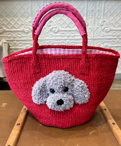 【期間限定】ふわふわワンコのお顔バッグ🐶