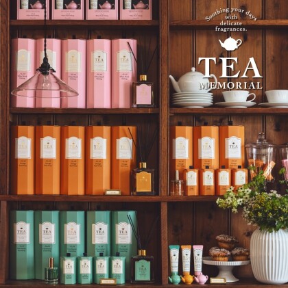 12/26発売スタート！フレグランスシリーズ「TEA MEMORIAL」がリニューアル！