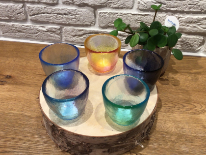 江戸硝子　空のいろどり