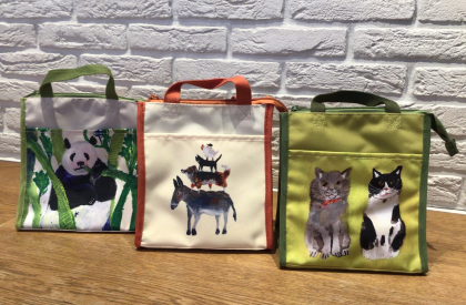 可愛い！アトリエKOTETSUのランチバッグ