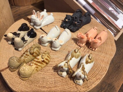 動物の箸置きでほっこり☆